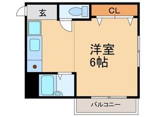 エ－ル向陽の物件間取画像